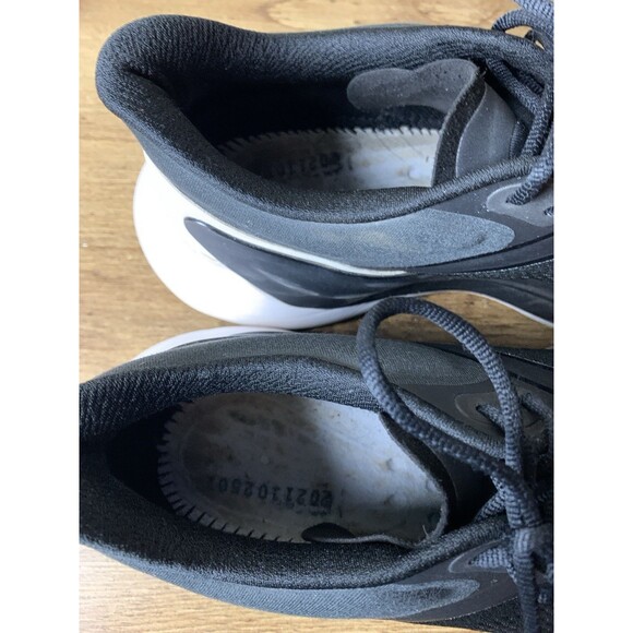 Lululemon Sneakers Women Sz 8.5 Black White Blissfeel Run 2 Running Lace Up READ - Picture 8 of 10